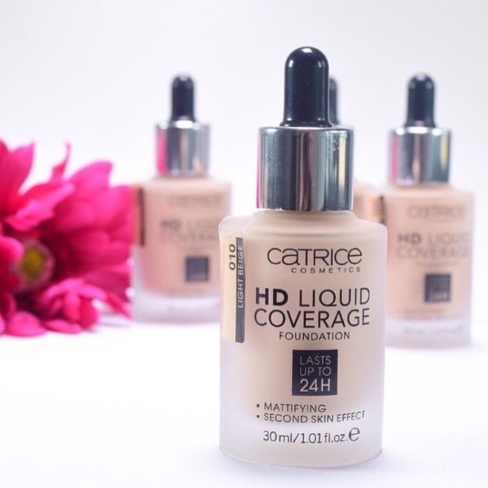 Kem Nền Kiềm Dầu - Catrice HD Liquid Coverage Foundation hình ảnh 1