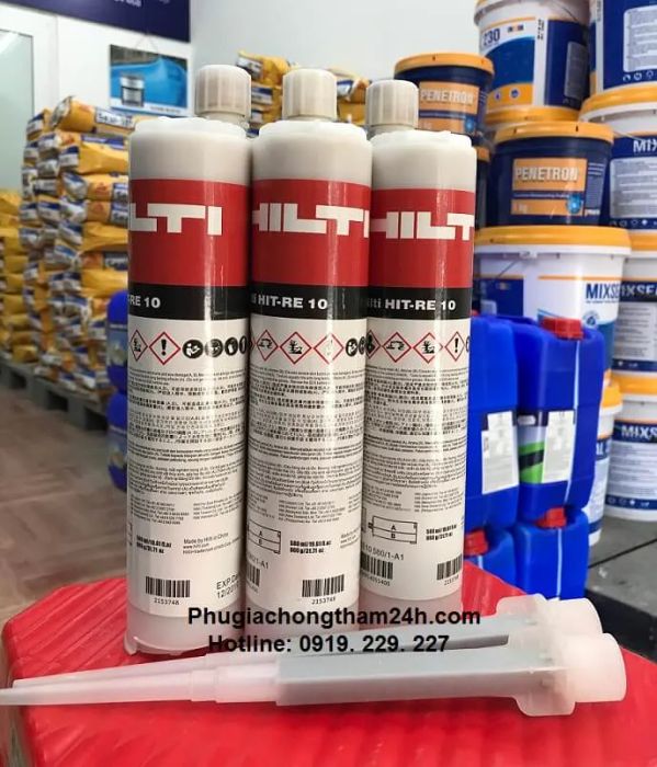Hình ảnh chi tiết keo cấy thép Hilti RE10 - Ảnh 2