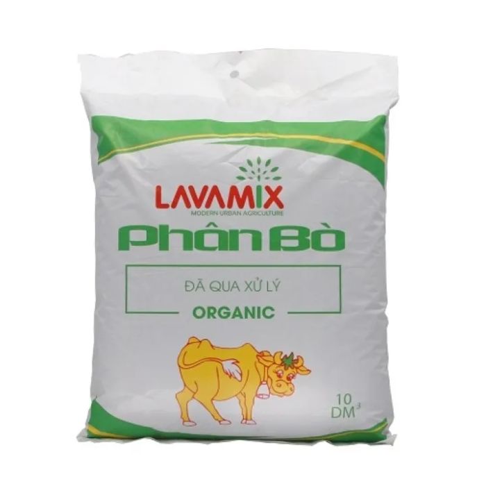 Hình ảnh chi tiết Phân Bò Hữu Cơ Lavamix 10dm3