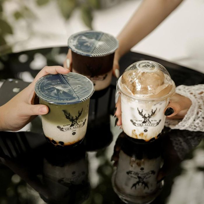 Hình ảnh đặc trưng của The Alley - Thương hiệu trà sữa đẳng cấp