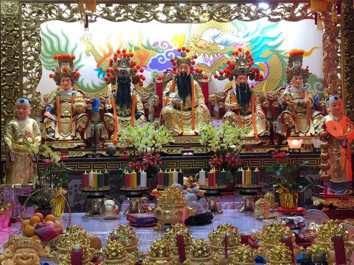 Không gian trưng bày ấn tượng tại Đồ Thờ Pháp Bảo