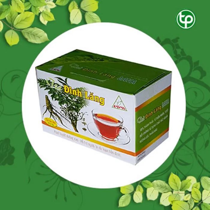 Hình ảnh Trà Đinh Lăng Lava - Gói trà thảo dược sang trọng, đậm đà dược tính