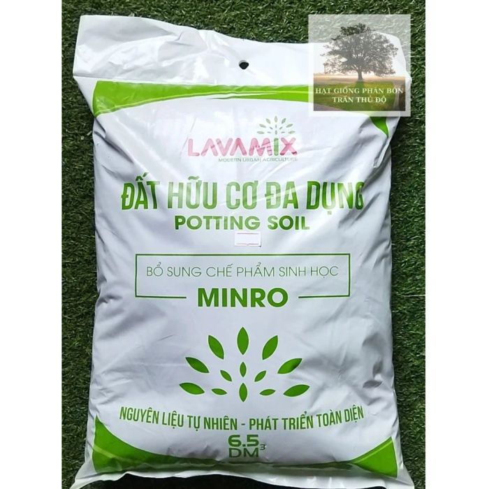 Bao bì sản phẩm đất sạch Lavamix