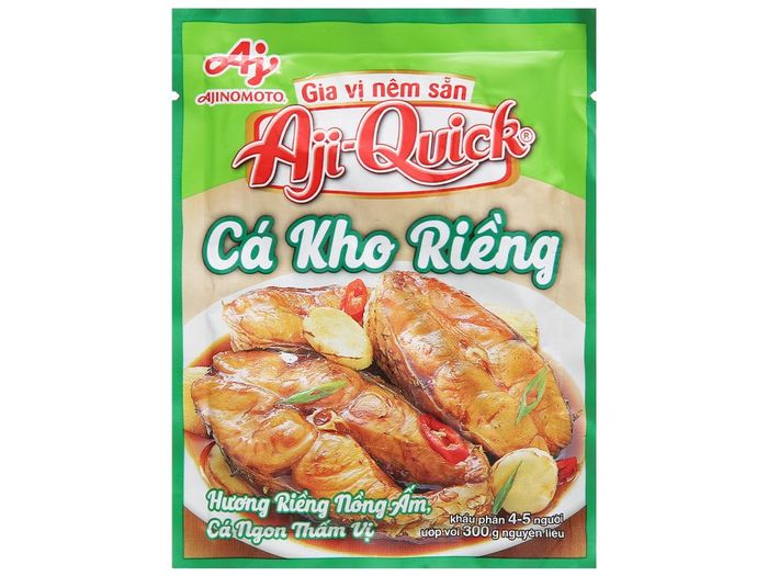 Gia Vị Nêm Sẵn Cá Kho Riềng Aji-Quick - Hình Ảnh 1
