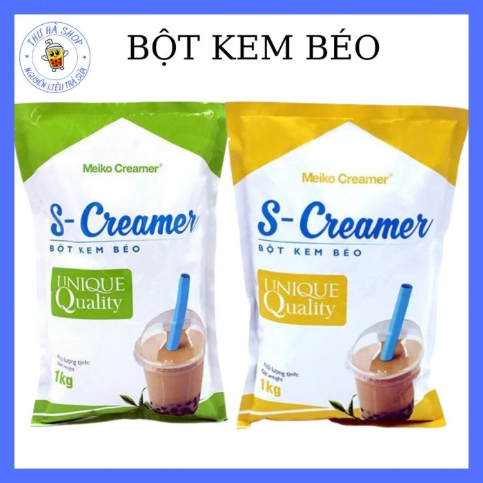 Bột kem sữa S-Creamer - Hình ảnh chân thực về sản phẩm chất lượng