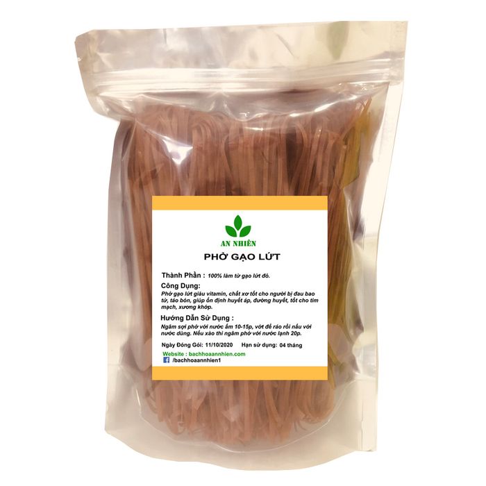 Phở Gạo Lứt Đỏ Thực Dưỡng An Nhiên Hình 1