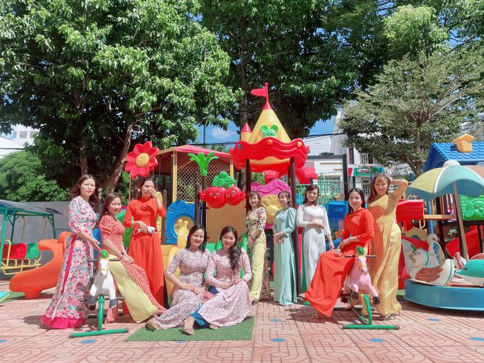 Khoảnh khắc đáng yêu tại Trường Mầm non Thắng Lợi