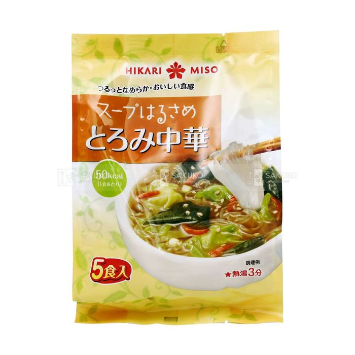 Hình ảnh chân thực miến HIKARI vị gà rau củ