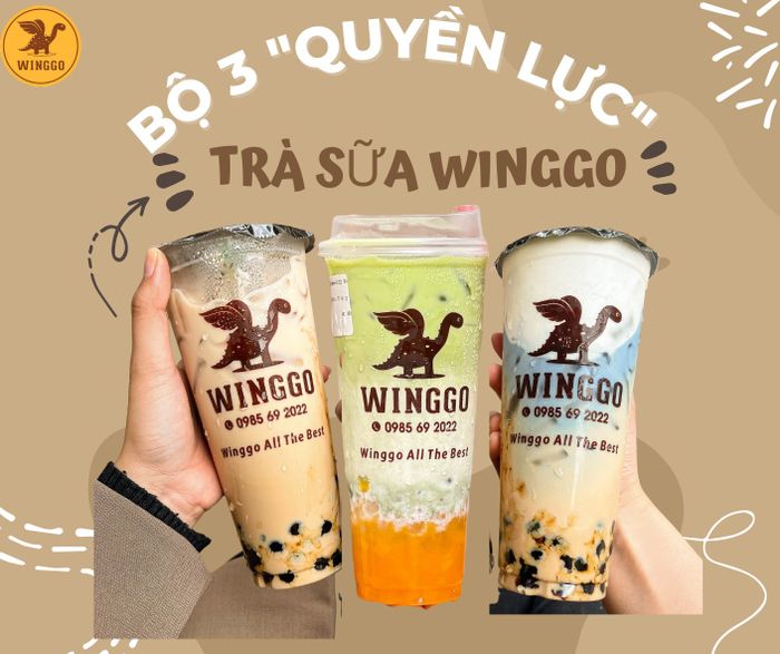 Hình ảnh đặc sắc về thế giới trà sữa đầy màu sắc của Winggo