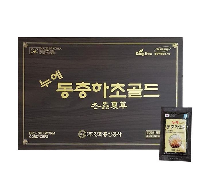 Hình ảnh sản phẩm Nước Đông Trùng Hạ Thảo Kanghwa Bio-Silkworm Cordyceps phiên bản cao cấp