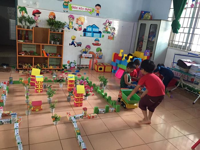 Không gian học tập lý tưởng tại Trường Mầm Non Hòa Xuân