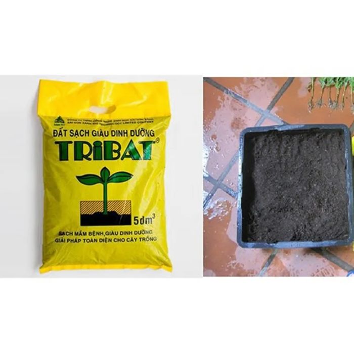 Bao bì sản phẩm đất sạch Tribat 5dm3