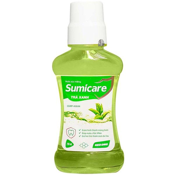 Nước Súc Miệng Sumicare Trà Xanh - Hình ảnh 2