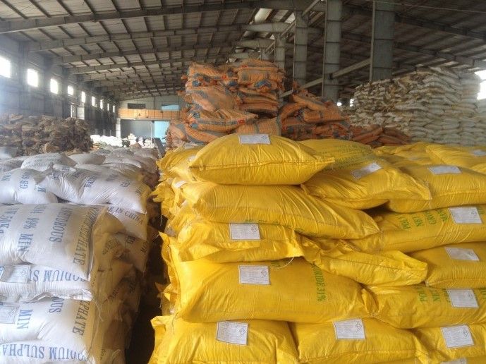 Hình ảnh hệ thống sản xuất và kho bãi hiện đại của Tân Việt Xanh