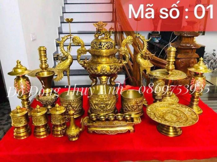 Hình ảnh sản phẩm đồ đồng mỹ nghệ tại Thúy Anh