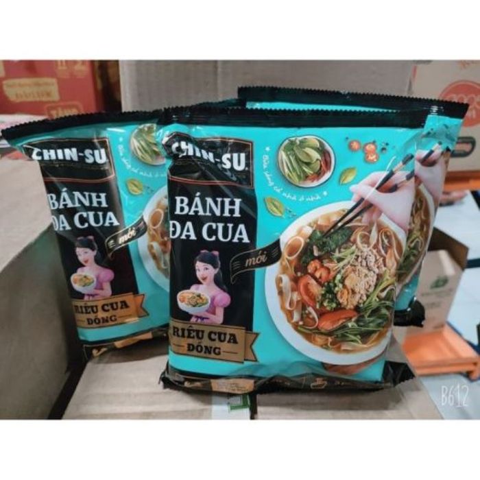 Hình ảnh chân thực bánh đa cua Chin-su - Tiện lợi, thơm ngon