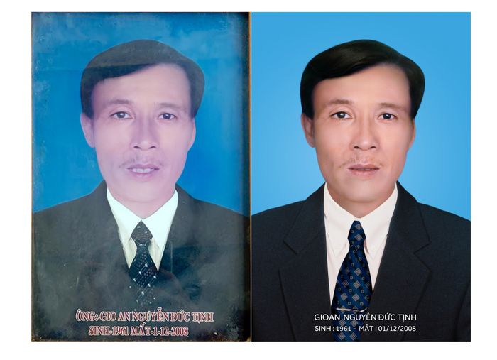 Phục Chế Ảnh Cũ Thiên Thanh - Hình Ảnh Tham Khảo 2