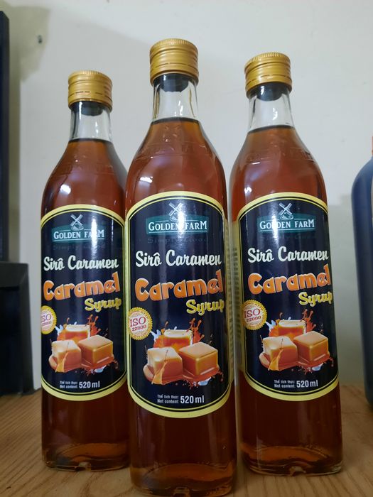 Siro Golden Farm Caramel - Hình ảnh 1