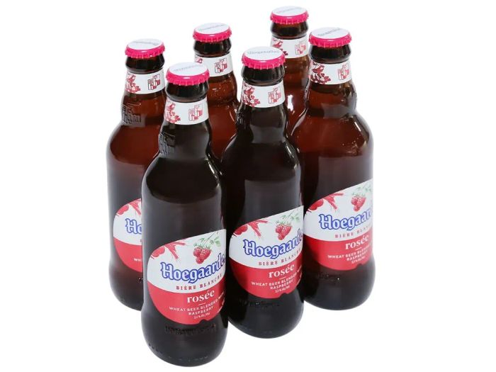 Hình ảnh Hoegaarden Rosée - Bia dâu cao cấp Bỉ
