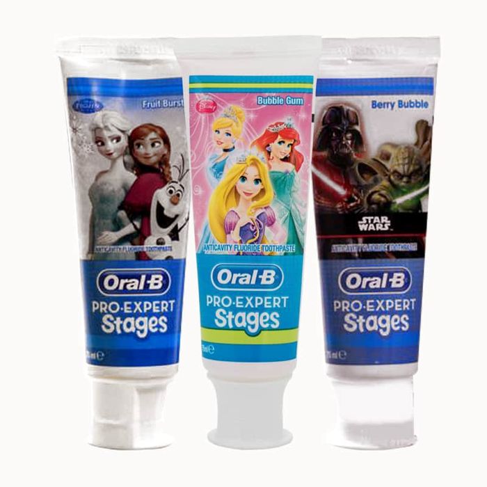 Hình ảnh thực tế kem đánh răng Oral-B Pro Expert Stages cho bé