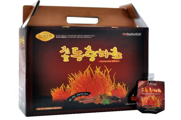 Nước uống đông trùng hạ thảo Chunho Vina - Tinh hoa sức khỏe từ Cordyceps Militaris thuần khiết