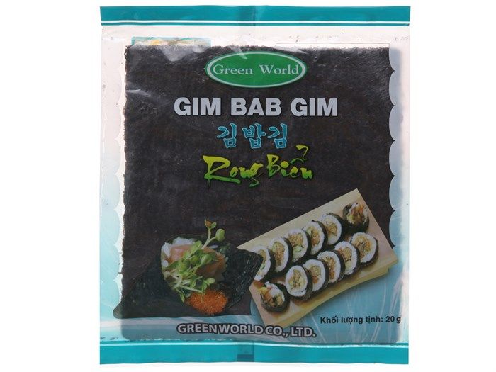Ảnh minh họa Rong biển cuộn cơm Green World 2