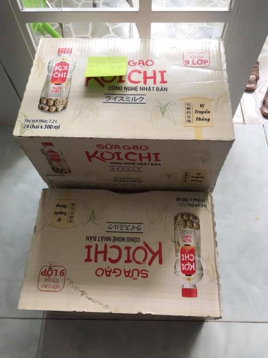 Ảnh chụp thực tế sản phẩm Sữa Gạo Koichi chính hãng