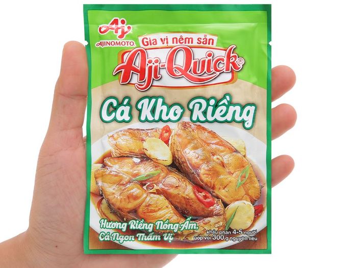 Gia Vị Nêm Sẵn Cá Kho Riềng Aji-Quick - Hình Ảnh 2