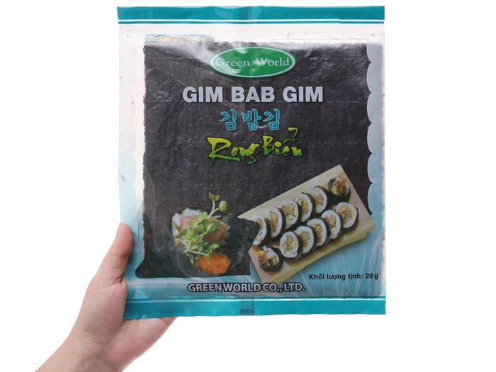 Ảnh minh họa Rong biển cuộn cơm Green World 1