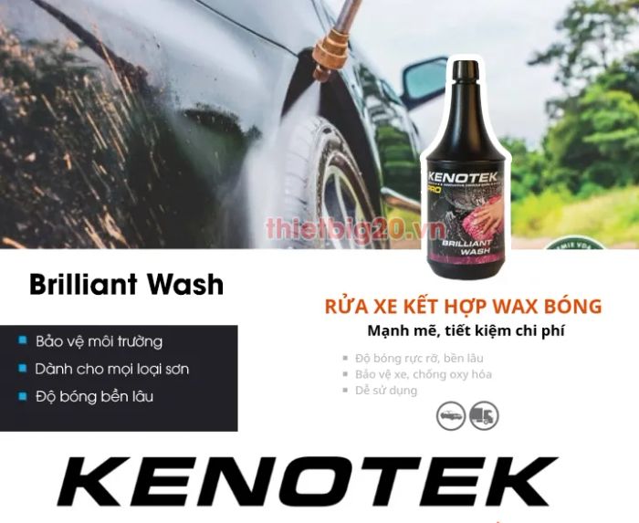 Bộ sưu tập hình ảnh Kenotek Brilliant Wash - Đẳng cấp châu Âu