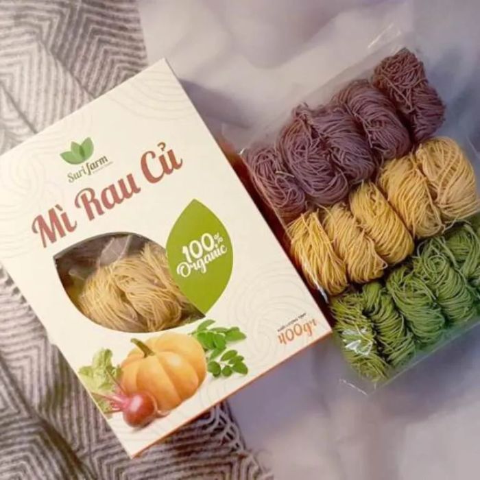 Bộ sưu tập hình ảnh Mì Rau Củ 3 Màu Surifarm - Đa dạng cách chế biến