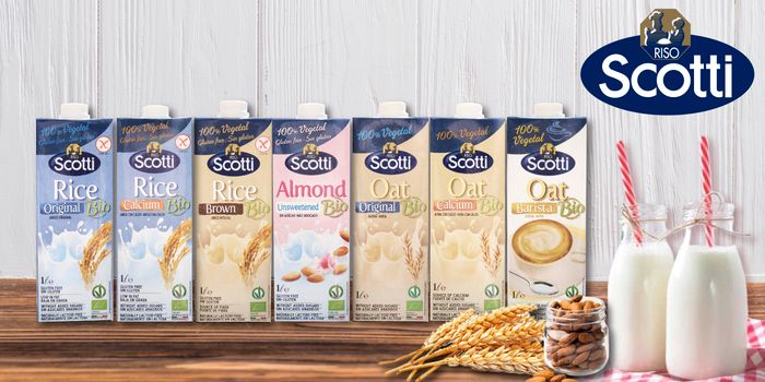 Bộ sưu tập hình ảnh cao cấp Sữa Gạo Hữu Cơ Riso Scotti nhập khẩu từ Ý