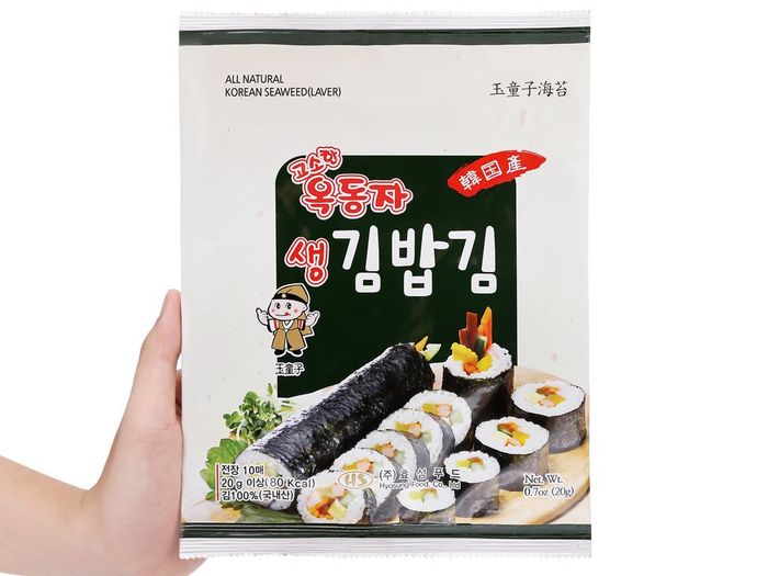 Ảnh minh họa Rong Biển Cuộn Cơm Ock Dong Ja 1