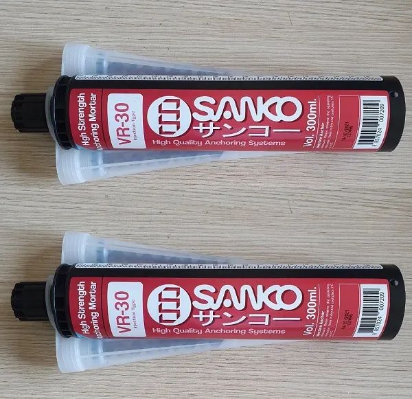Hình ảnh minh họa keo cấy thép Sanko VR30