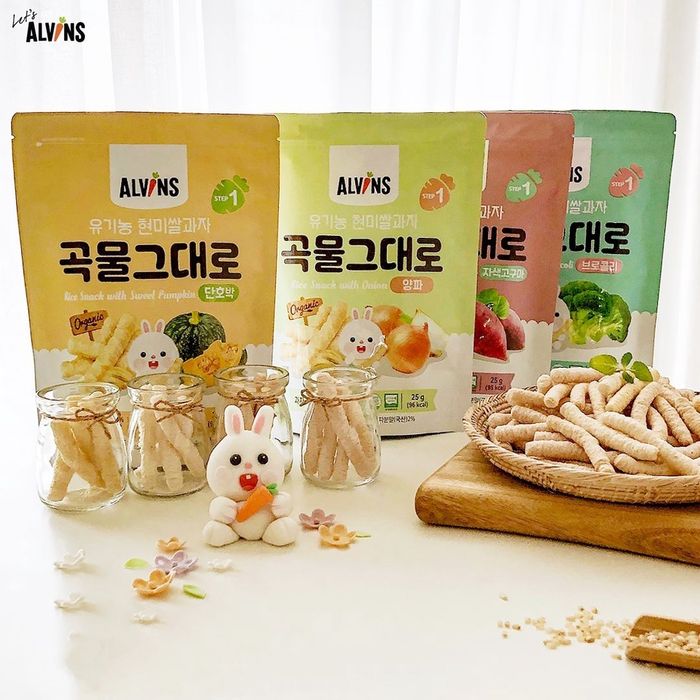 Hình ảnh bánh gạo lứt Alvins - Món quà dinh dưỡng từ Hàn Quốc