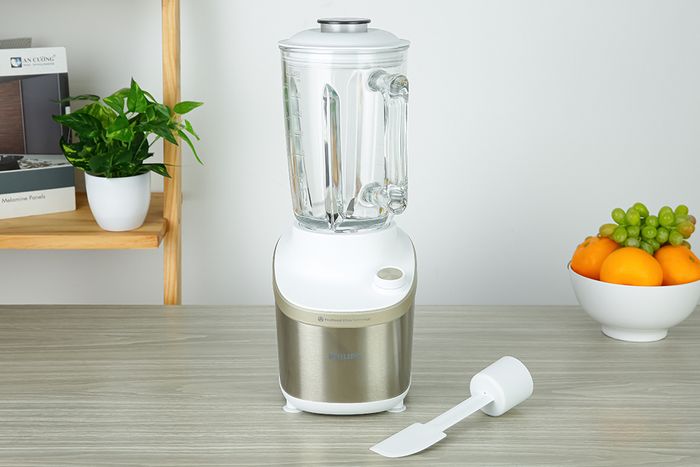 Hình ảnh thực tế máy xay sinh tố Philips với thiết kế hiện đại