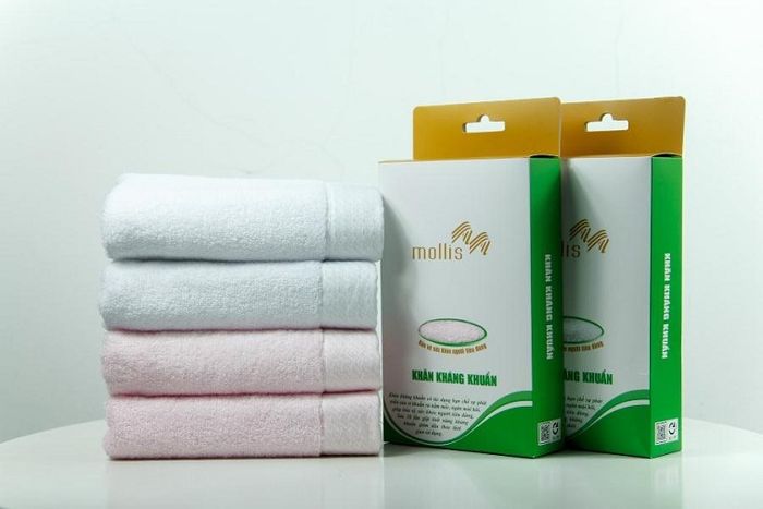 Hình ảnh thực tế khăn kháng khuẩn Phong Phú