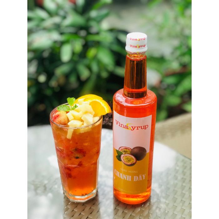 Bộ sưu tập hình ảnh Siro Vinasyrup Chanh Dây chính hãng