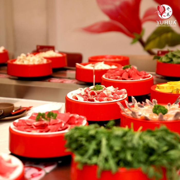 Hình ảnh không gian ẩm thực Yuhua - Lẩu buffet Đài Loan