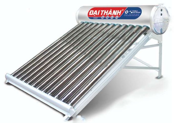 Hình ảnh chi tiết máy nước nóng Đại Thành - Dàn ống thủy tinh chân không cao cấp