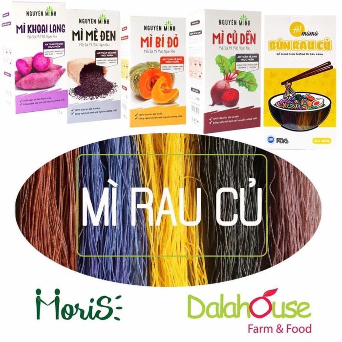 Hình ảnh thực tế Mì Rau Củ Nguyên Minh - Dinh dưỡng thuần khiết cho bé yêu