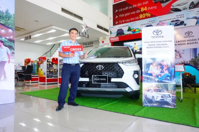 Hình ảnh trưng bày tại Toyota Bình Thuận