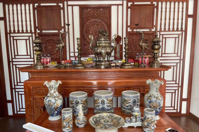 Không gian trưng bày ấn tượng tại Đồ Thờ Cao Cấp Hoàng Hưng - Ảnh 1
