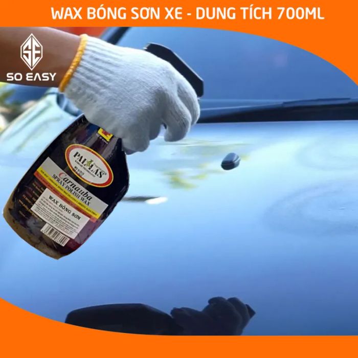 Hình ảnh 1: Dung dịch dưỡng bóng Pallas - Giải pháp hoàn hảo cho lớp sơn xe luôn mới