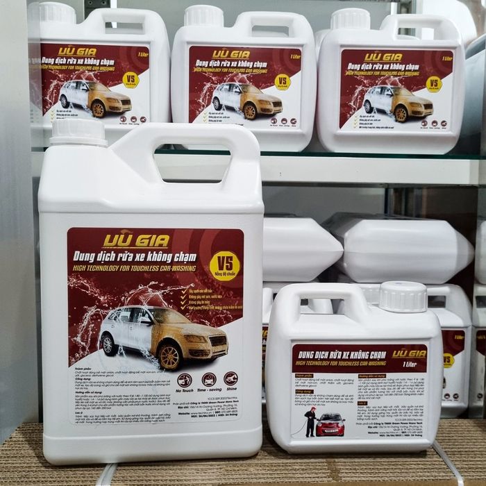 Hình ảnh sản phẩm nước rửa xe không chạm Vũ Gia Auto