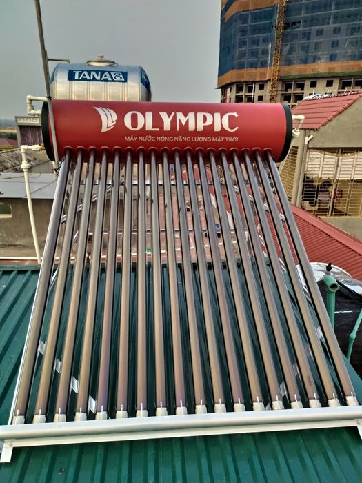 Hình ảnh chi tiết máy nước nóng Olympic - Bình chứa inox 304 không mối hàn