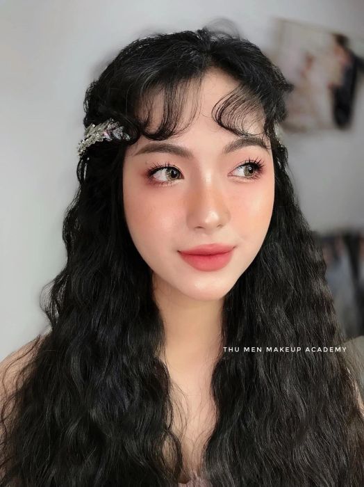 Hình ảnh thực tế tại Học Viện Trang Điểm Thu Mến