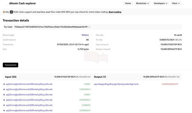 80.000 Bitcoin 'ngủ yên' từ 2011 bất ngờ được dịch chuyển