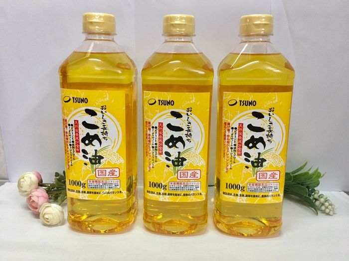 Hình ảnh chân thực về Dầu Gạo Tsuno Nhật Bản