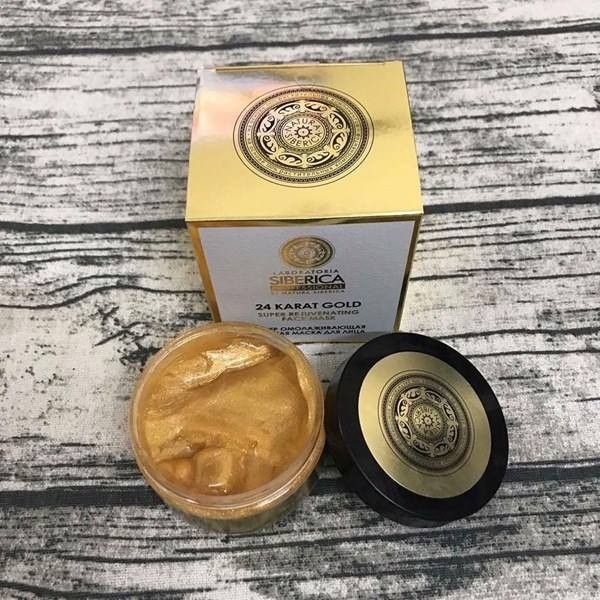 Mặt Nạ Vàng Nguyên Chất 24K Natura Siberica Hình Ảnh 1